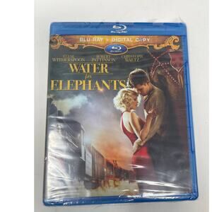 Water for Elephants Blu-ray Disc, 2011, 2-Disc Set New Still Sealed Witherspoon